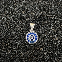 Mother Symbol Blue enamel...